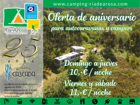 Caravana CAMPING RURAL RIA DE AROSA 2